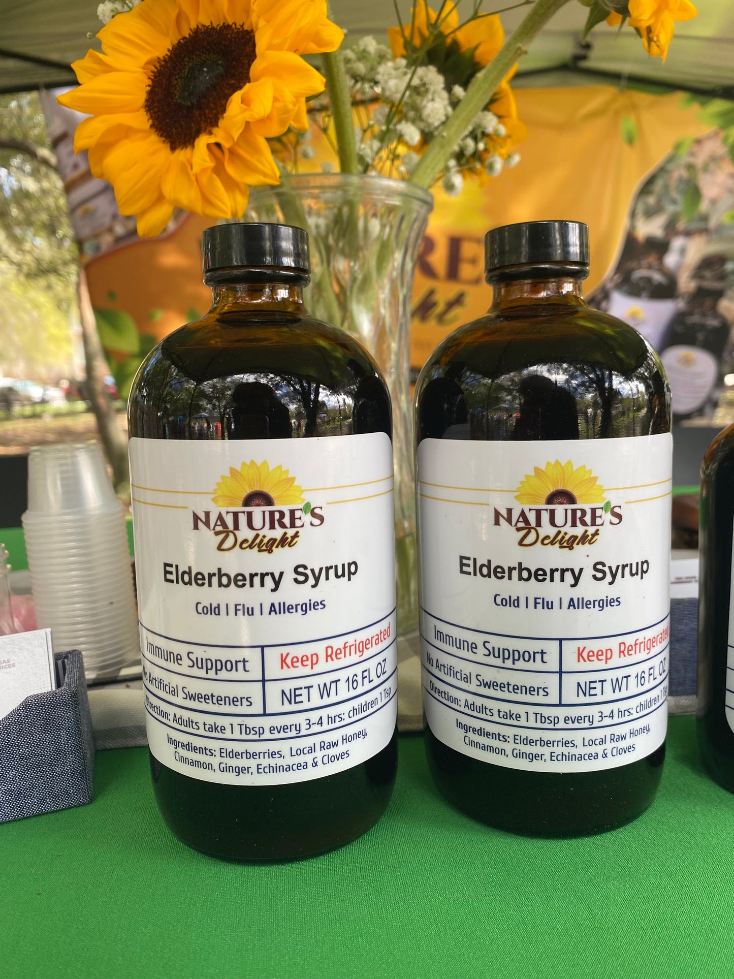 Elderberry Syrup -Immune Support for Kids - Immune Boosters for Adults - Natural Immunity Booster - Made with Honey & Elderberries