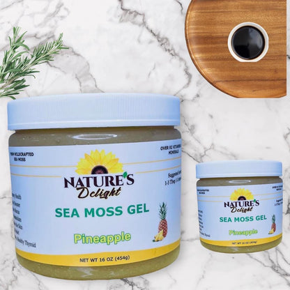 Wildcrafted Sea Moss Gel – Nutritious Raw Seamoss Rich in Minerals