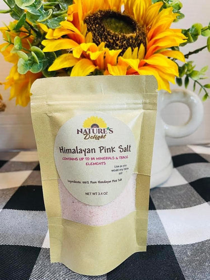 Pink Himalayan Natural and Mineral Dense for Health - Gourmet Pure Crystal - Kosher & Natural Certified