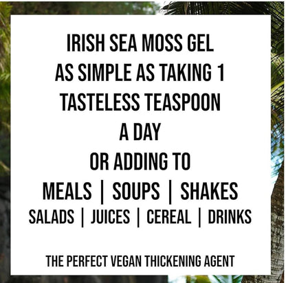 Wildcrafted Sea Moss Gel – Nutritious Raw Seamoss Rich in Minerals