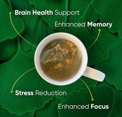 Brain Tea| 🧠 Focus, Acuity, Memory |14 Day Supply