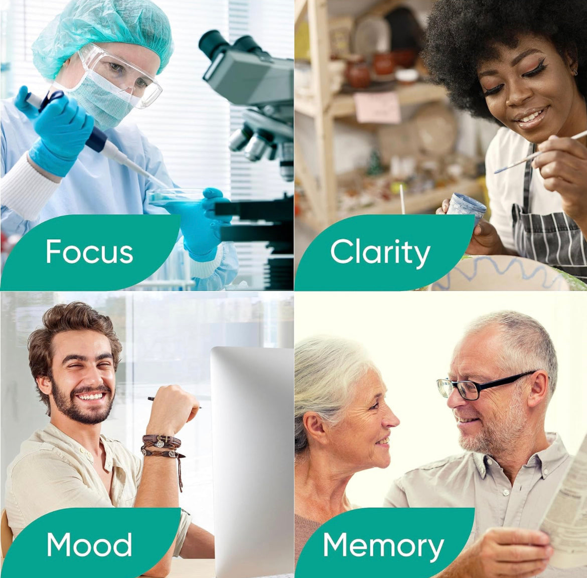 Brain Tea| 🧠 Focus, Acuity, Memory |14 Day Supply